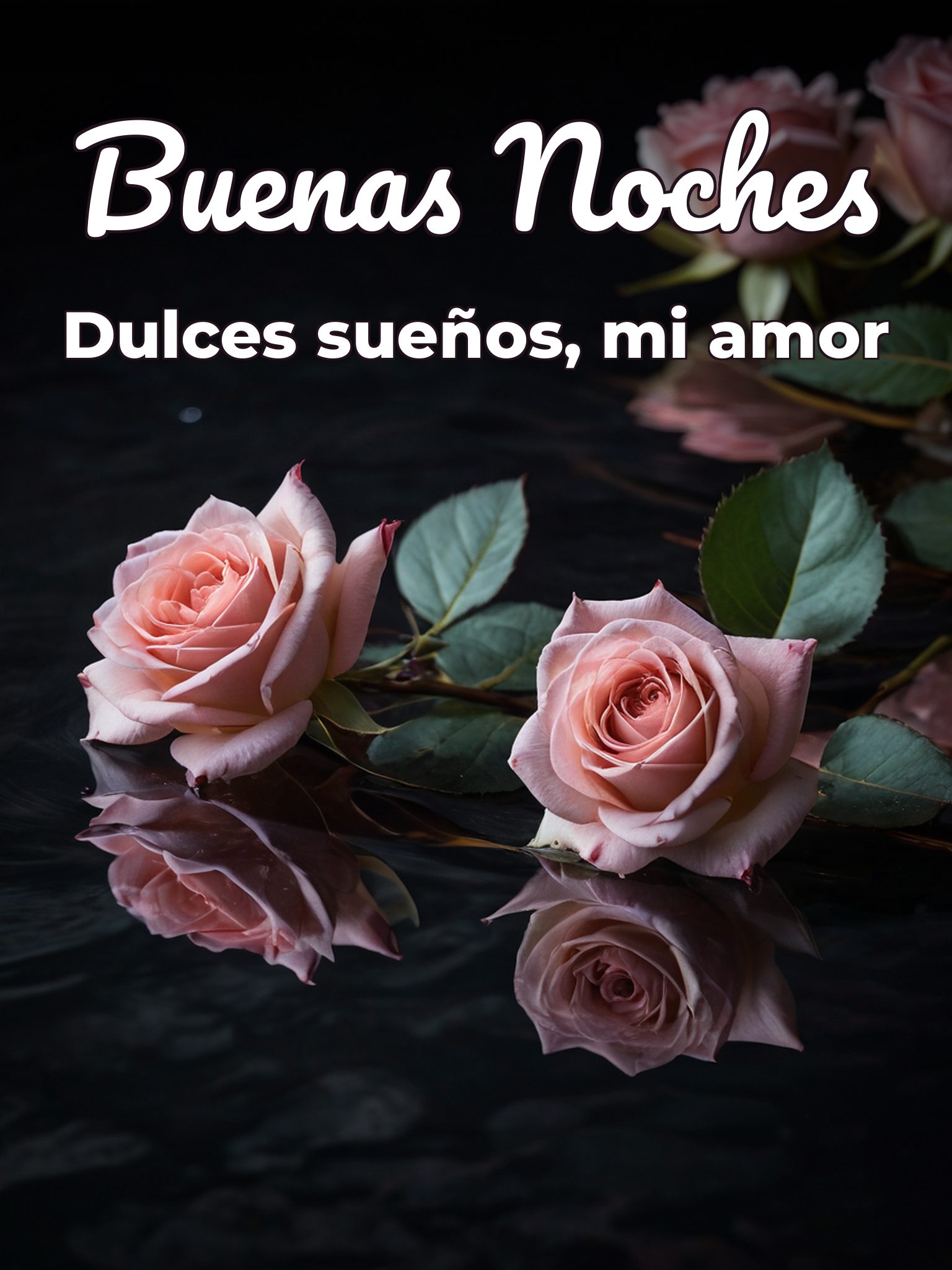 Msj de buenas noches para mi amor para celular