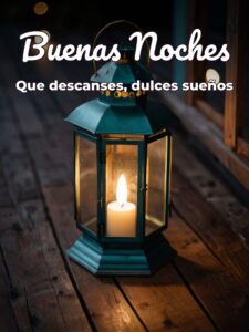Msj de buenas noches para WhatsApp