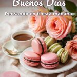 buenos días pensando en ti esta mañana