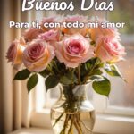 buenos días para ti, con todo mi amor