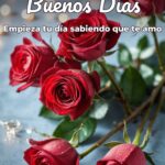 buenos días empieza tu día sabiendo que te amo