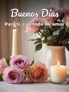 Msj de buenos días para mi amor para WhatsApp