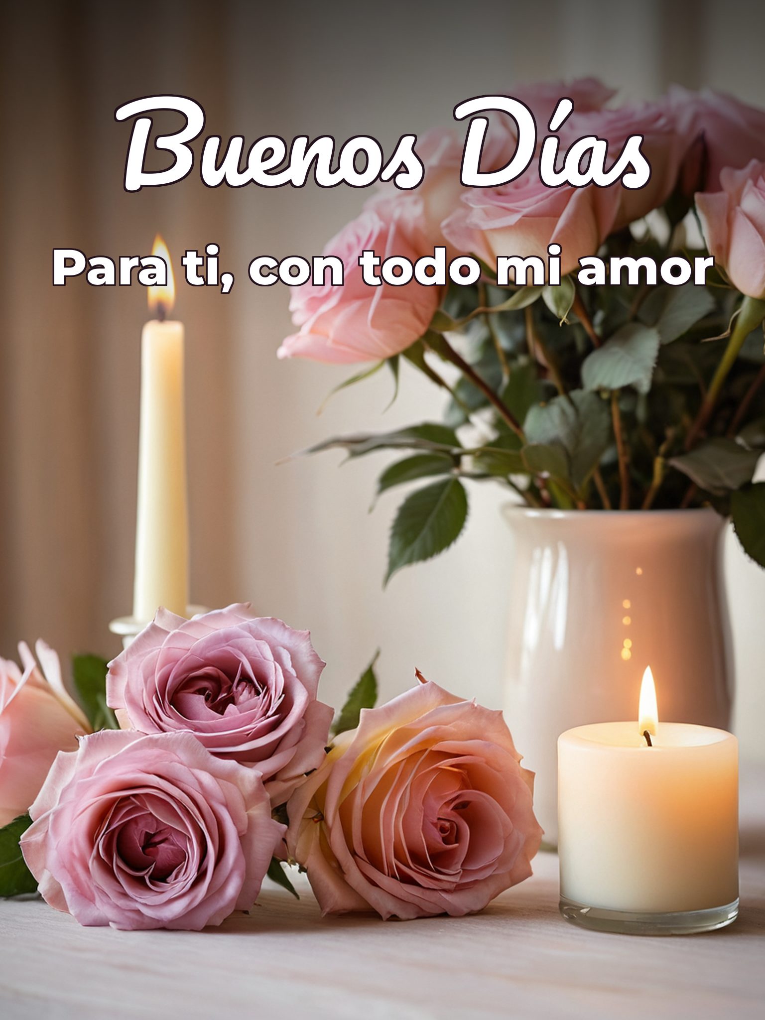 Msj de buenos días para mi amor para WhatsApp