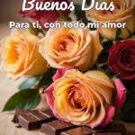 buenos días para ti, con todo mi amor