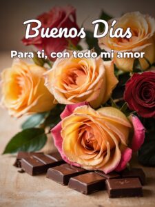 Msj de buenos días para mi novia para celular