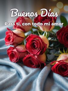Msj de buenos días para mi novia para Facebook