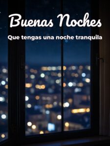Msj lindos de buenas noches para Facebook