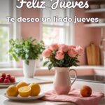 feliz jueves te deseo un lindo jueves