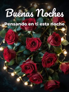 Muy buenas noches mi amor para Facebook