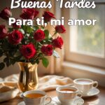 buenas tardes para ti, mi amor