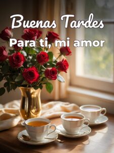 Muy buenas tardes amor para WhatsApp celular