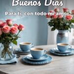 buenos días para ti, con todo mi amor