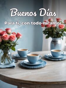 Muy buenos días amor