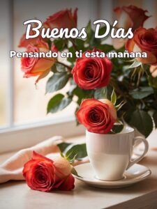 Muy buenos días amor mio