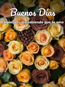 Muy buenos días amor mio para celular