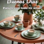 buenos días para ti, con todo mi amor
