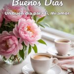 buenos días un buen día para ti, mi amor