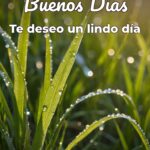 buenos días te deseo un lindo día