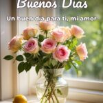 buenos días un buen día para ti, mi amor