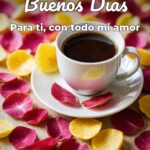 buenos días para ti, con todo mi amor