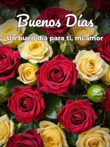 Muy buenos días mi amor para Facebook