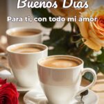 buenos días para ti, con todo mi amor