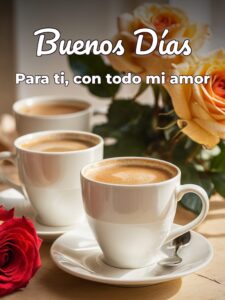 Muy buenos días mi amor para mi amor