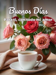Muy buenos días mi amor para WhatsApp