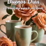 buenos días un buen día para ti, mi amor