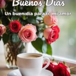 buenos días un buen día para ti, mi amor