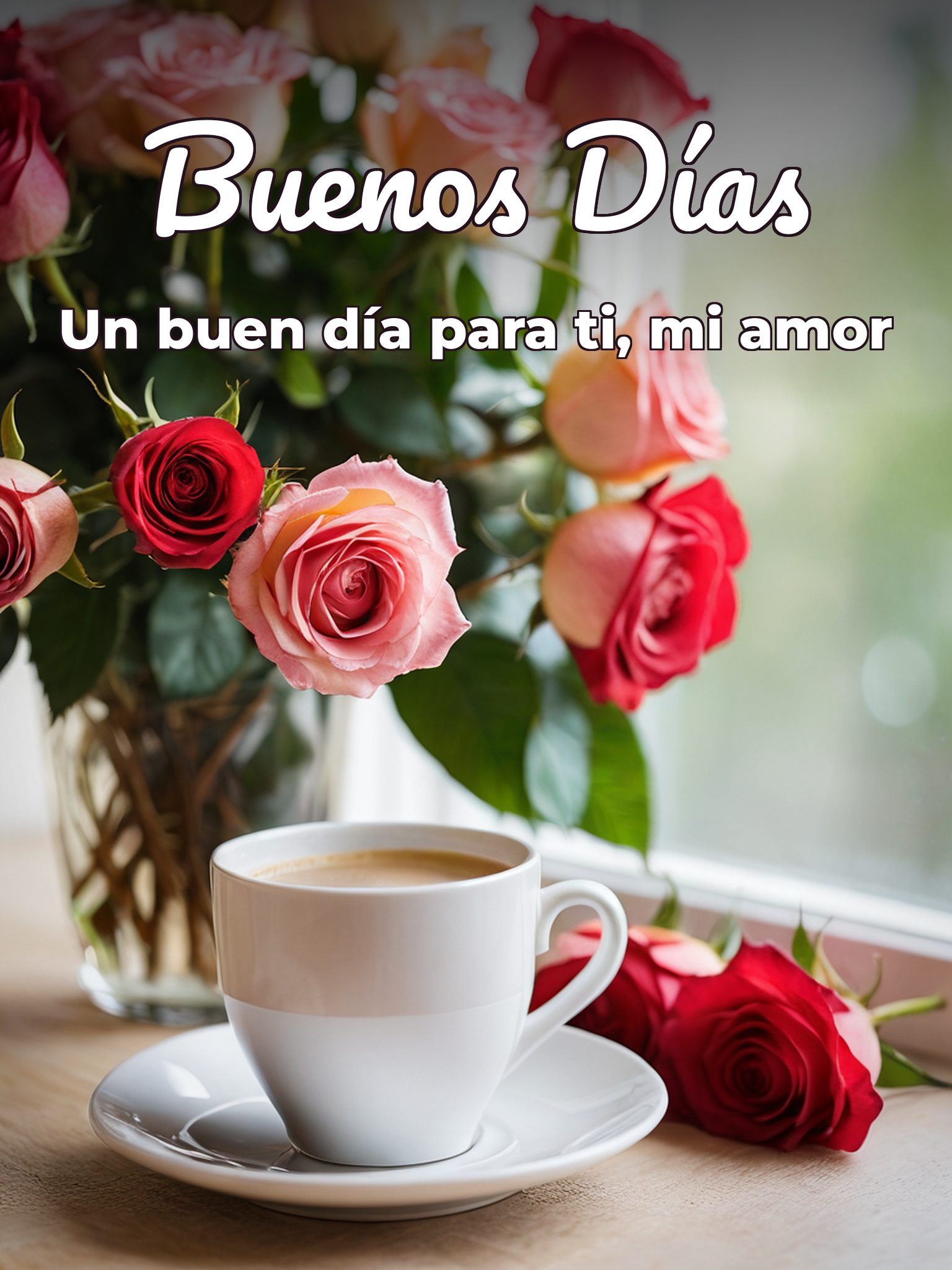 Muy buenos días mi amorcito para WhatsApp