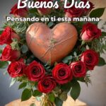 buenos días pensando en ti esta mañana