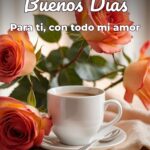 buenos días para ti, con todo mi amor