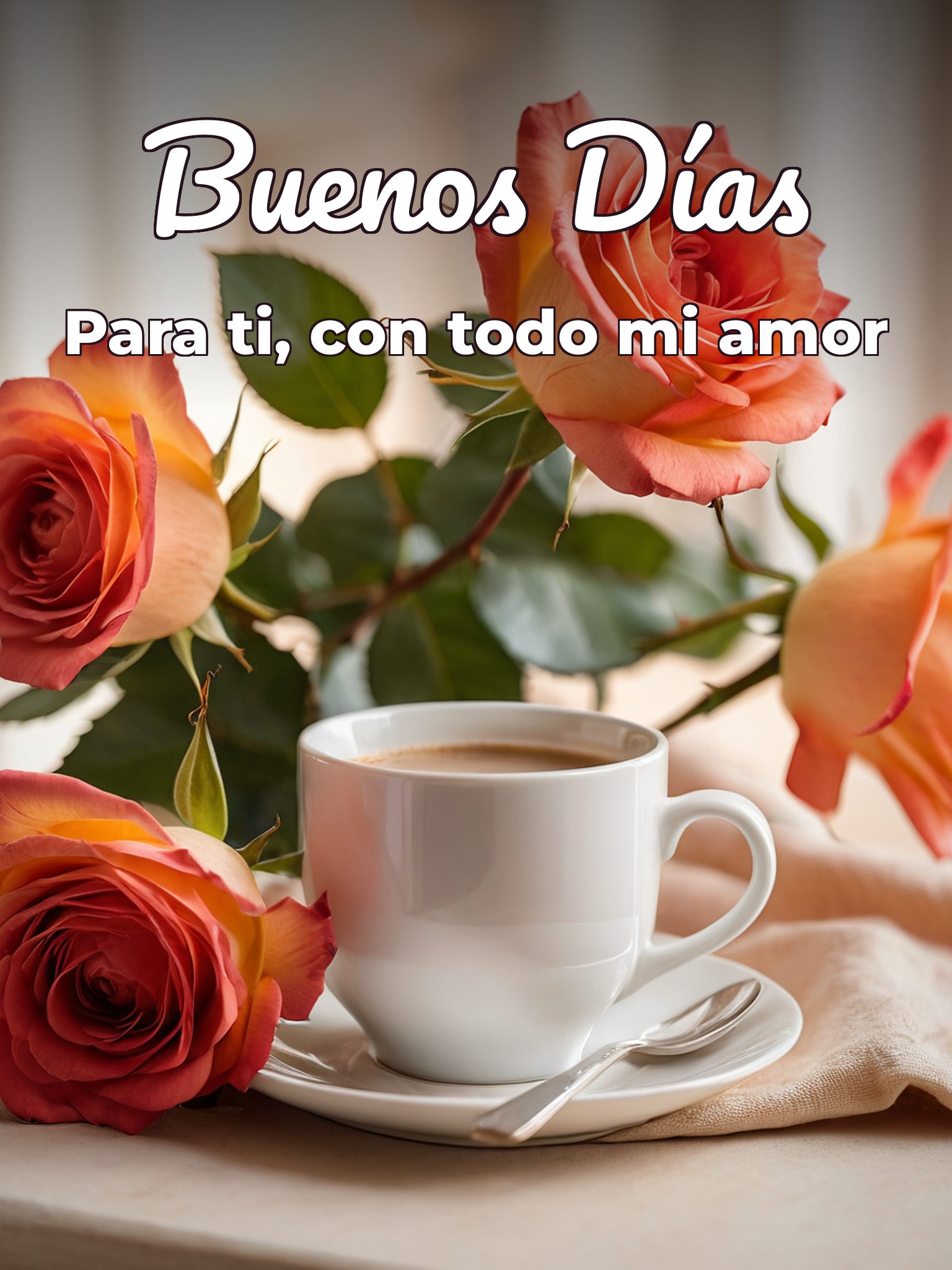 Nuevos mensajes de buenos días para mi amor