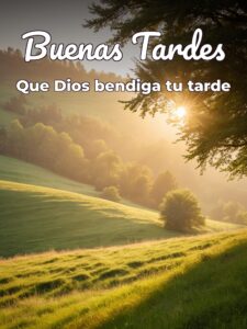 Oraciones de buenas tardes para WhatsApp celular