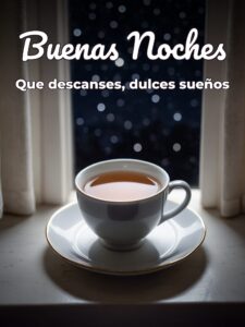 Palabras bellas de buenas noches para celular