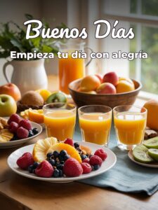 Palabras bellas de buenos días para celular