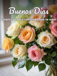 Palabras bellas de buenos días para mi amor