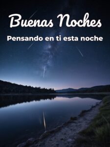 Palabras bonitas de amor de buenas noches