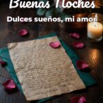 buenas noches dulces sueños, mi amor