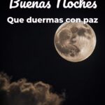 buenas noches que duermas con paz