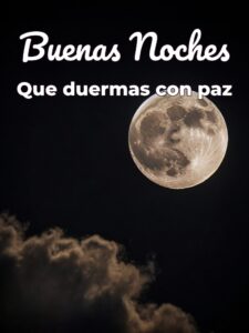 Palabras bonitas de buenas noches para Facebook