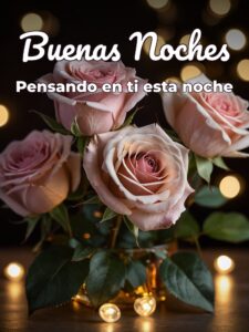 Palabras bonitas de buenas noches para mi amor para WhatsApp
