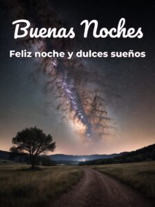 Palabras bonitas de buenas noches para WhatsApp