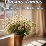 buenas tardes que tengas una linda tarde