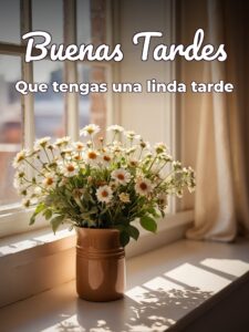 Palabras bonitas de buenas tardes para WhatsApp celular