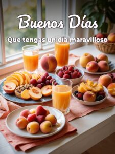 Palabras bonitas para dar los buenos días para Facebook