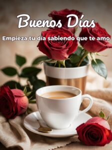 Palabras bonitas para dar los buenos días para mi amor