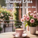 buenos días que hoy sea un gran día