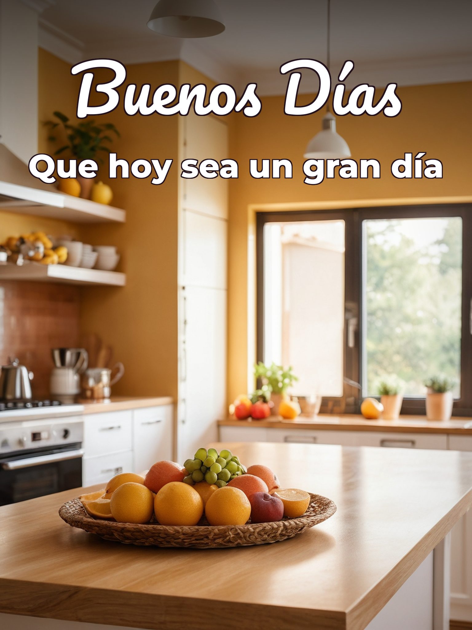 Palabras buenos días